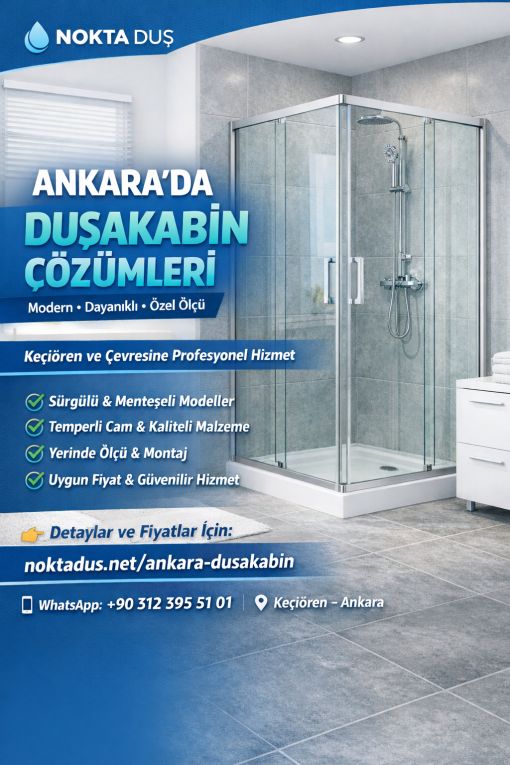 Ankara Nokta Duşakabin Ankara Nokta Duşakabin