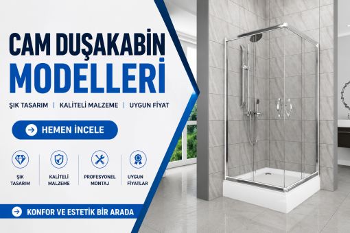 cam duşakabin modelleri