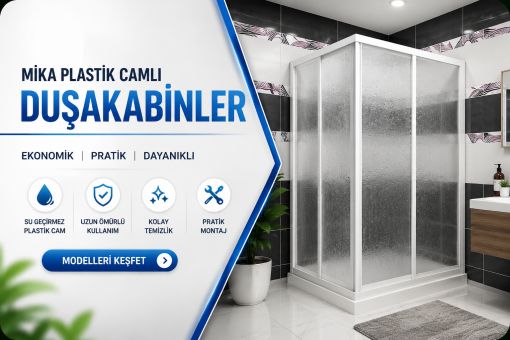 teknesiz mika duşakabin modelleri 