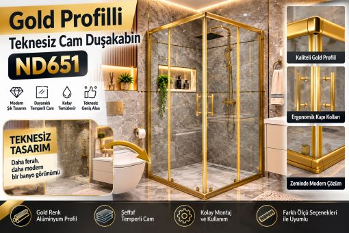 gold duşakabin 